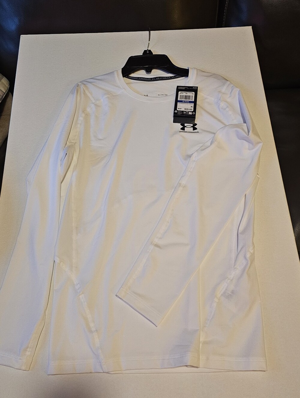 Under Armour HeatGear Long Sleeve Compression Fit Mens Shirt 1361524  XL